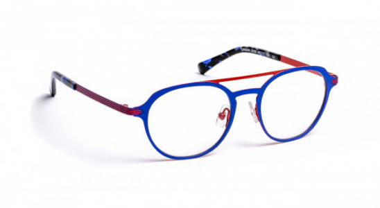 J.F. Rey URBAN Eyeglasses, BLUE/RED 8/12 MIXT (2030)