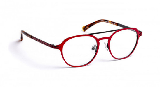 J.F. Rey URBAN Eyeglasses, BURGUNDY/BLACK 8/12 MIXT (3500)