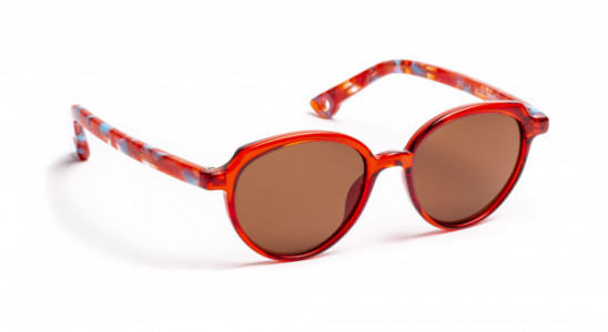 J.F. Rey BELLA-SUN Sunglasses, SUNGLASSES RED/FLOWER BLUE 6/8 GIRL (3025)
