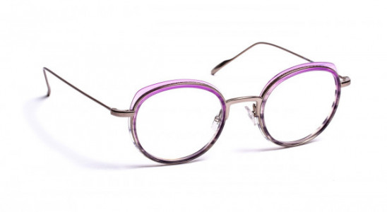 J.F. Rey COCO Eyeglasses, GREY / PINK / RUTHENIUM (0505)
