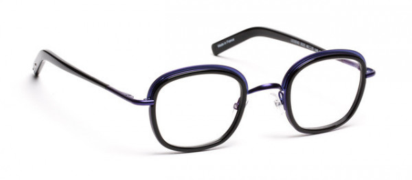 J.F. Rey LEGEND Eyeglasses, SHINY BLACK / NAVY BLUE (0025)