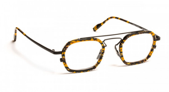 J.F. Rey ANTON Eyeglasses, BLACK/YELLOW ORANGE (0050)