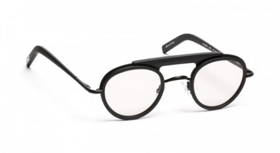 J.F. Rey HIGHWAY Eyeglasses, SATIN BLACK/MATT BLACK (0005)