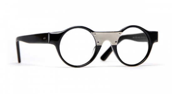 J.F. Rey KINO Eyeglasses, BLACK+SILVER METAL PART (0013)