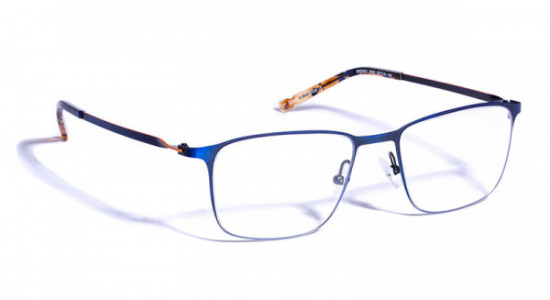 J.F. Rey SH2003 Eyeglasses, BRUSHED BLUE / ORANGE (2560)