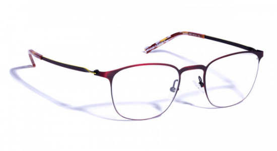 J.F. Rey SH2002 Eyeglasses, BRUSHED RED / YELLOW (3050)