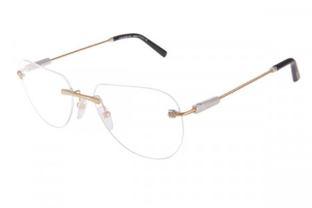 Charriol PC75029 Eyeglasses, C1 GOLD/SILVER/BLACK