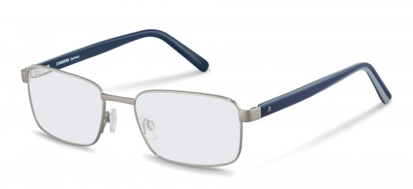 Rodenstock R2620 Eyeglasses, A light gunmetal, blue layered