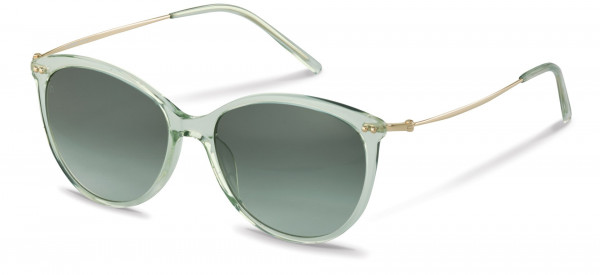 Rodenstock R3311 Sunglasses, D havana, gold (SunProtect pilot green grey)