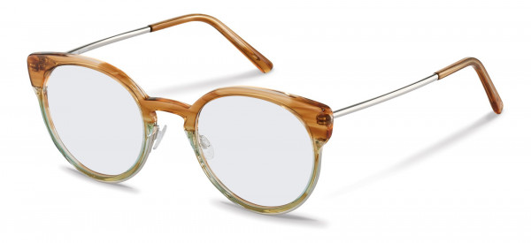 Rodenstock R5330 Sunglasses, A havana green gradient, silver