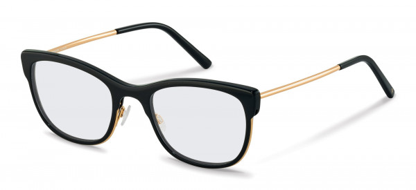 Rodenstock R5331 Sunglasses, A black, gold
