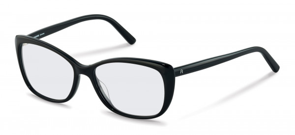 Rodenstock R5333 Eyeglasses, A black