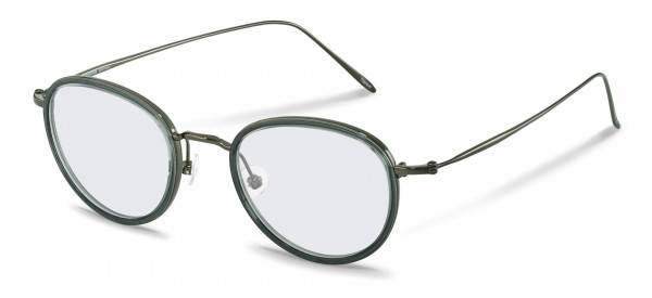 Rodenstock R7096 Eyeglasses, D grey green, dark gunmetal
