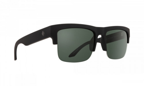 Spy Optic Discord 5050 Sunglasses, Soft Matte Black / HD Plus Gray Green Polar