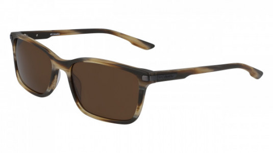 Columbia C548S NORTHBOUNDER Sunglasses, (213) MATTE BROWN HORN/BROWN