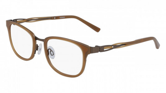 Flexon FLEXON W3010 Eyeglasses, (210) BROWN