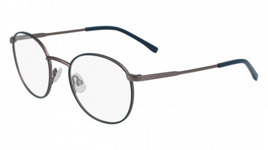 Lacoste L3108 Eyeglasses, (466) PETROL/LIGHT GUNMETAL