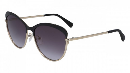 Longchamp LO120S Sunglasses, (001) BLACK