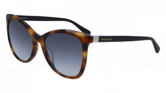 Longchamp LO648S Sunglasses, (219) HAVANA/BLUE