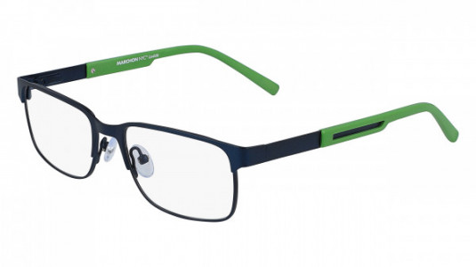 Marchon M-6001 Eyeglasses, (412) NAVY