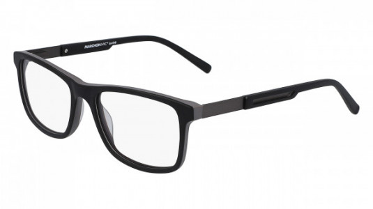 Marchon M-6501 Eyeglasses, (002) MATTE BLACK