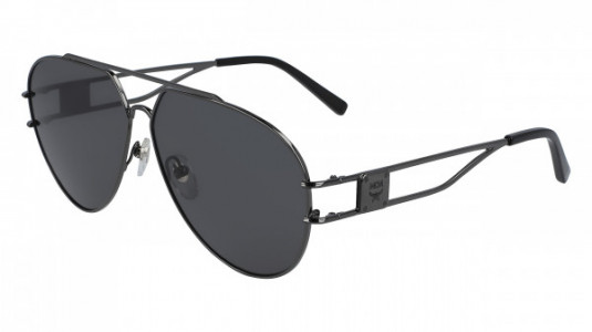 MCM MCM136S Sunglasses, (070) DARK RUTHENIUM/GREY