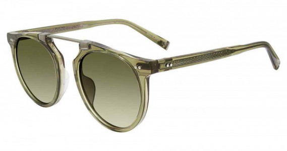 John Varvatos V602 Sunglasses, OLIVE/CRY (0OLI)