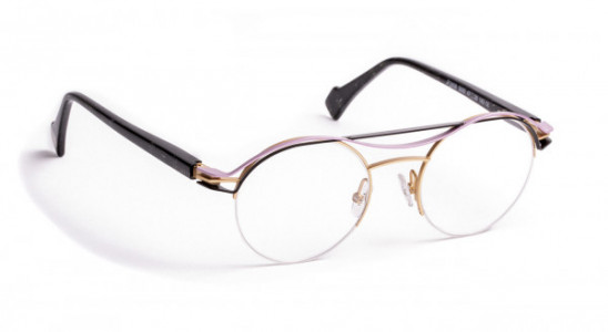 J.F. Rey JF2858 Eyeglasses, SHINY YELLOW GOLD / BLACK (5000)