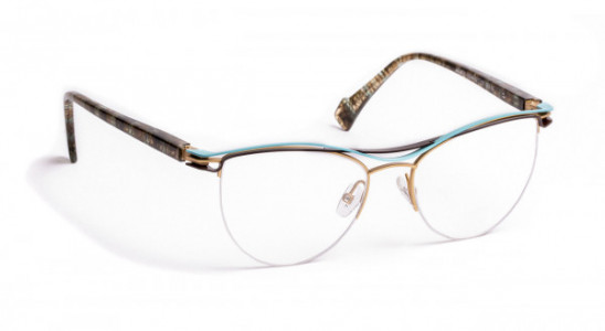 J.F. Rey JF2856 Eyeglasses, YELLOW GOLD / BLUE CARAIBES (5024)