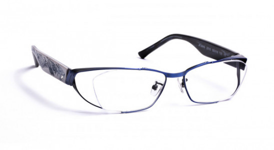 J.F. Rey JF2840-AF Eyeglasses, AF  BRUSHED BLUE/GREY/BLUE (2510)
