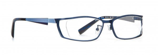 J.F. Rey JF2768-AF Eyeglasses, DARK BLUE/SILVER (2510)