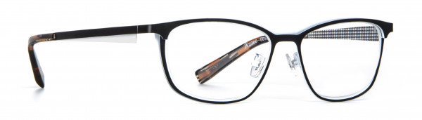 J.F. Rey JF2766-AF Eyeglasses, BLACK/WHITE (0010)