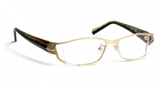 J.F. Rey JF2711-AF Eyeglasses, SOFT GOLD/BLACK (5000)