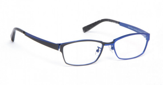 J.F. Rey JF2700-AF Eyeglasses, BLACK/BLUE (0020)