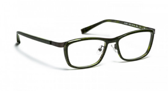 J.F. Rey JF2696-AF Eyeglasses, KAKHI/GREEN + GREY METAL (4505)