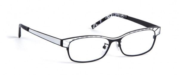 J.F. Rey JF2673-AF Eyeglasses, BLACK/WHITE (0010)