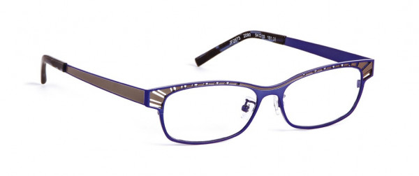 J.F. Rey JF2673-AF Eyeglasses, BLUE/BROWN (2090)