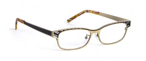 J.F. Rey JF2673-AF Eyeglasses, GOLD/BLACK (5000)