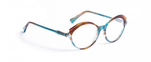Boz by J.F. Rey ILDA Eyeglasses, BLUE BROWN/ DARK DEMI (2095)