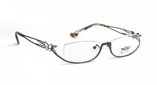 Boz by J.F. Rey GOLD-AF Eyeglasses, AF  BLACK/WHITE/MINERAL (0010)
