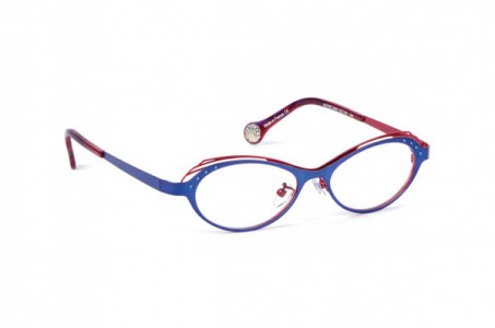 Boz by J.F. Rey ASTRE-AF Eyeglasses, BLUE/CORAL (2063)