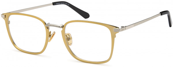 Menizzi M4083 Eyeglasses, 03-Gold/Silver