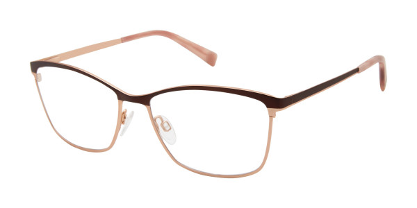 Brendel 902281 Eyeglasses, Brown/Rose Gold - 62 (BRN)