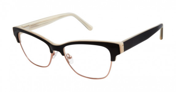 L.A.M.B. LA064 Eyeglasses, Black Bone (BLK)