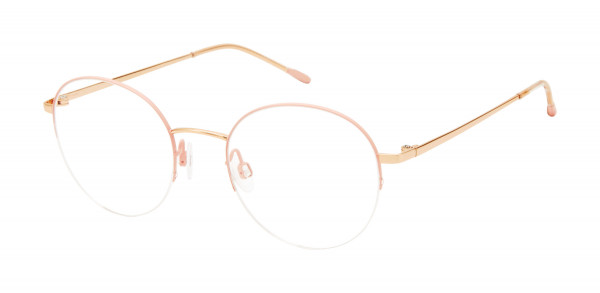 Kate Young K145 Eyeglasses, Pink/Rose Gold (PNK)