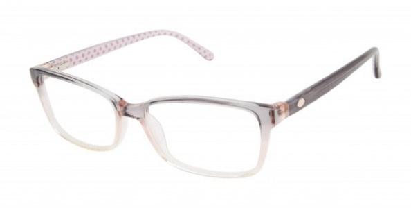 Lulu Guinness L217 Eyeglasses, Grey Blush (GRY)