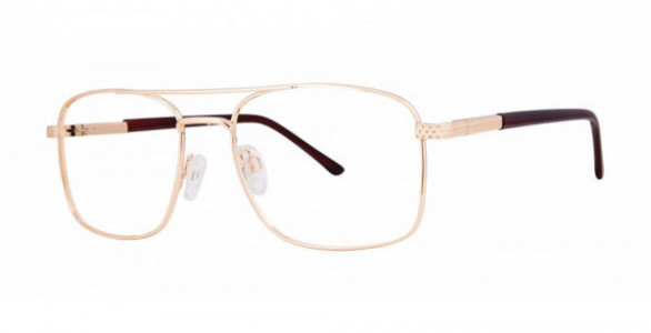 Modern Optical CHISEL Eyeglasses, Gold