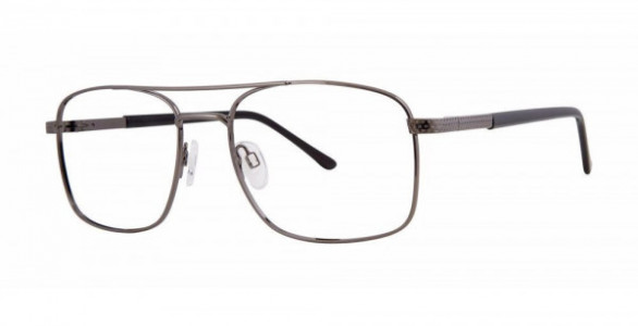 Modern Optical CHISEL Eyeglasses, Gunmetal