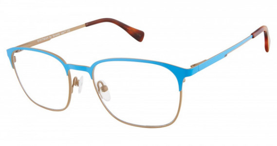 SeventyOne WHITMAN Eyeglasses, BLUE/BROWN