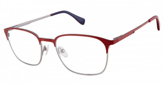SeventyOne WHITMAN Eyeglasses, RED/GUN